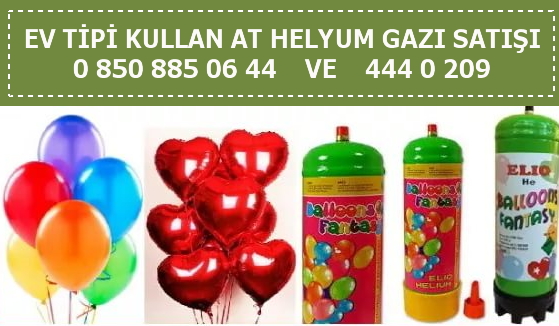 Bitlis ev tipi kullan at helyum gazı tüpü satışı