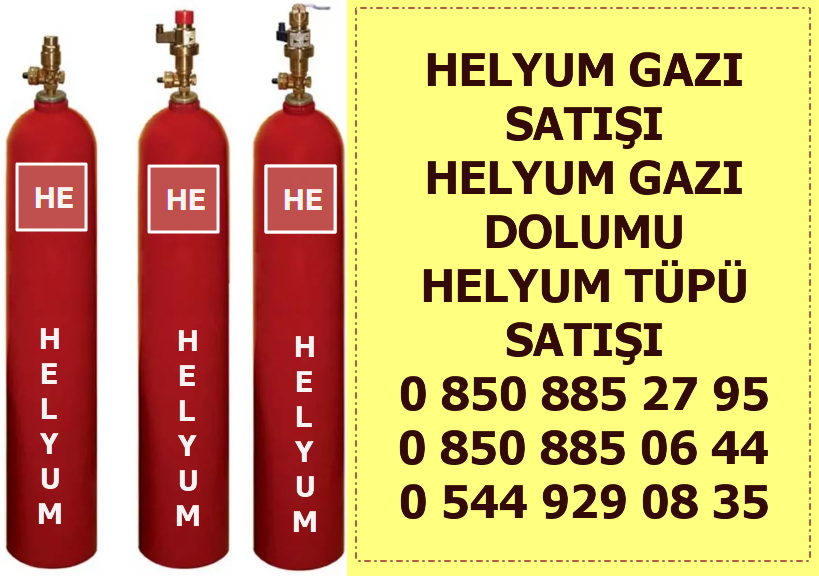 Adana helium gas helyum gazı tupu