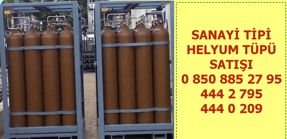Kıbrıs sanayi tipi helyum gazı tüpü satışı